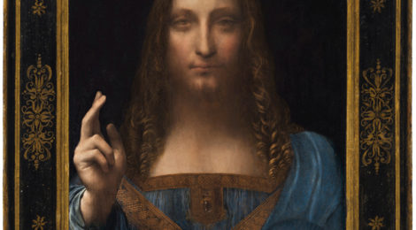Leonardo da Vinci or Boltraffio attrib Salvator Mundi circa 1500 470x260